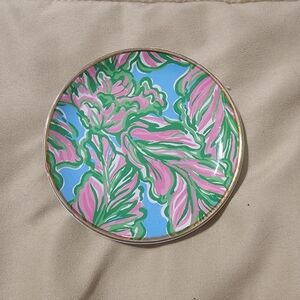 Lilly Pulitzer Plate Trinket Tray Porcelain Dish
